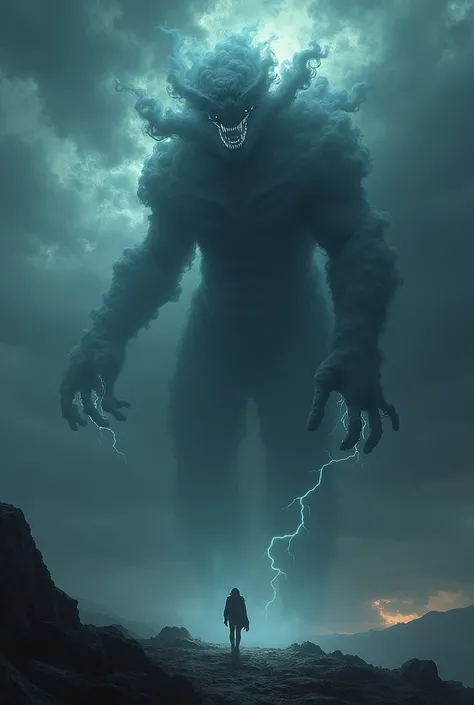 Dark clouds monster