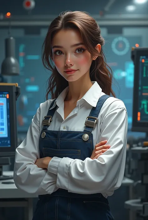 A girl who wants to work as an engineer 
