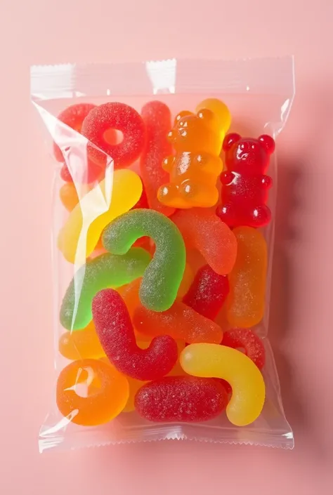 Gummies in packs