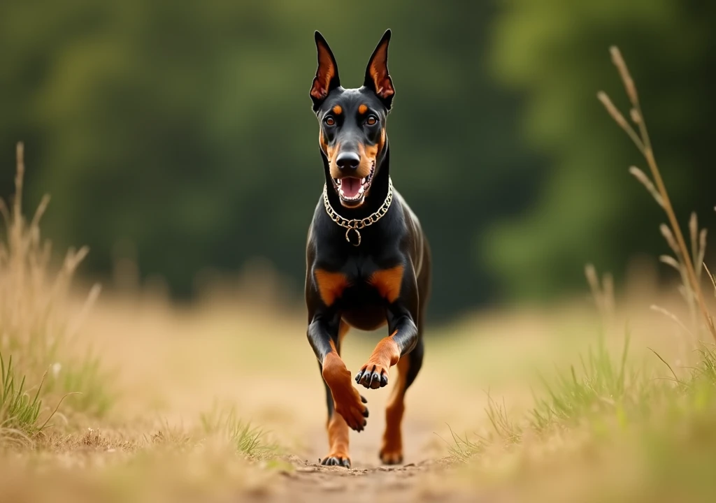 G
crea el mismo promptz aclara que es de cuerpo entero pero sustituyendo el perro por un doberman



Copy
Ultra-dynamic portrait of a Doberman in powerful motion, full body composition in 8K resolution, capturing:

SUBJECT CHARACTERISTICS:
Hyper-realistic ...