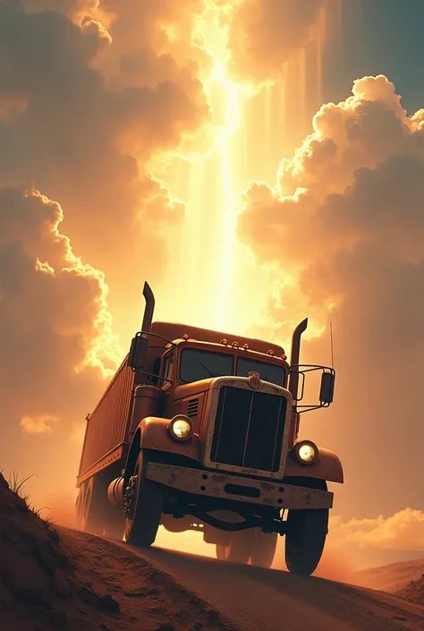 Truck going to heaven