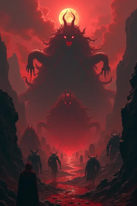 Hell with many demons