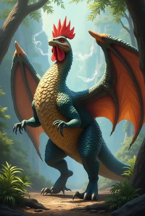 Dinosaur chicken dragon 