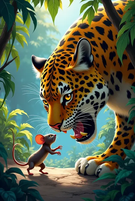  Mouse destroying jaguar