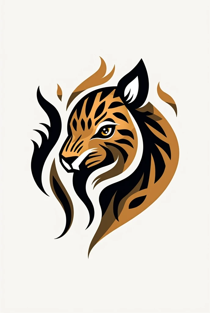 animal print logo