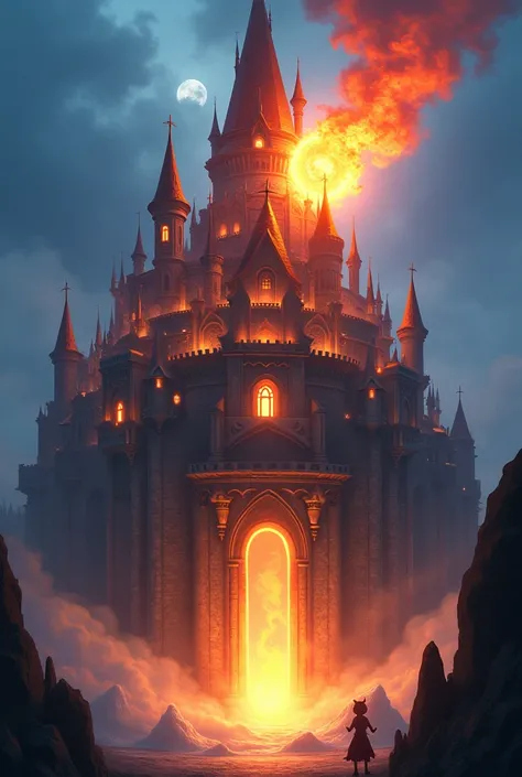 Animated castle calcifer
