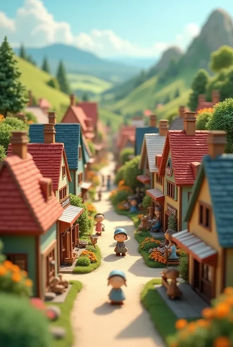  Small toy town