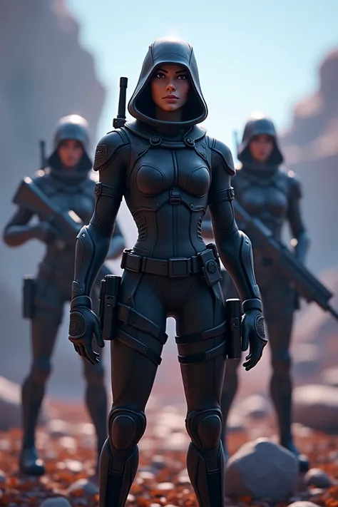 Make the character Raven Team Leader from the game Fortnite 