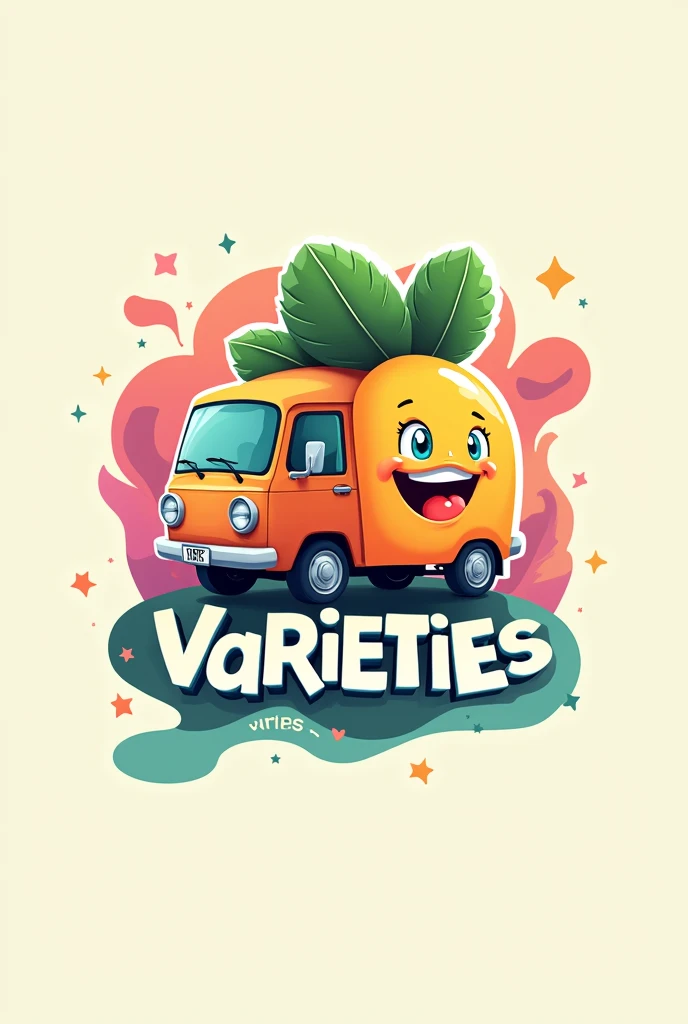 Create a youthful and very creative Logo with the Name “RV Varieties”