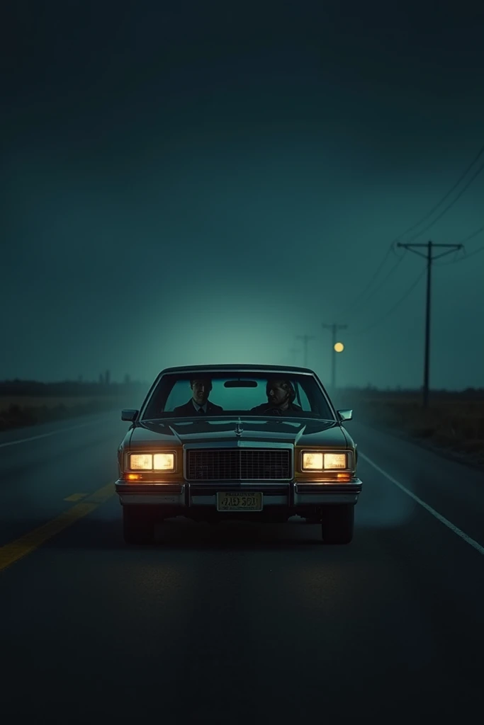 On a desolate stretch of highway, late at night, a lone driver notices an old, rusty car trailing behind. No matter how fast they drive, the car keeps up, its headlights flickering ominously. When the driver finally pulls over to confront the mysterious ve...