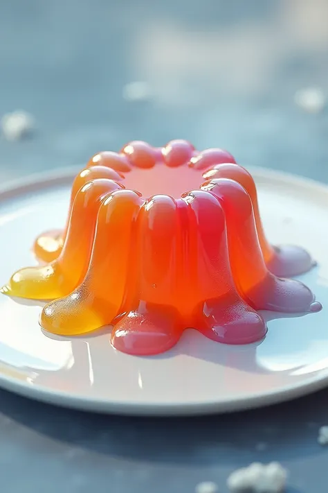 Create a future jelly design that has already been eaten will make a good memory