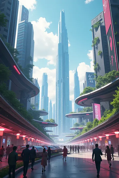 Picture of cities in 2080