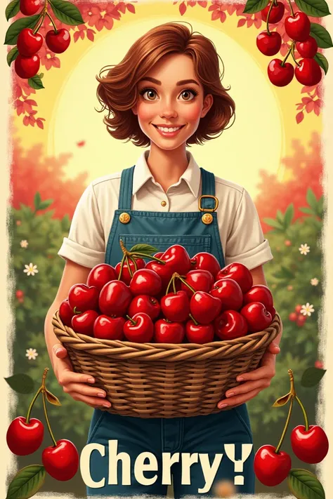  Poster that says " I buy cherries "