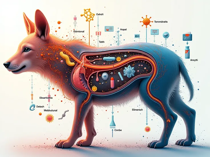 pharmacokinetics , Administration Absorption Distribution Metabolism Elimination animals