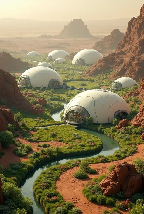 
Set Against Mars Vast Hills, Domehaven rises like glimmering oasis. White Domed Cities Sprout from the ground, encased in breathable atmospheres and filled with strange flora and fauna adapted to this strange world. 

Resident live in homes that double as...