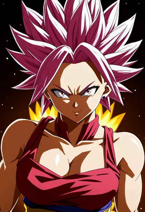 a character from dragonball Z (Caulifla)