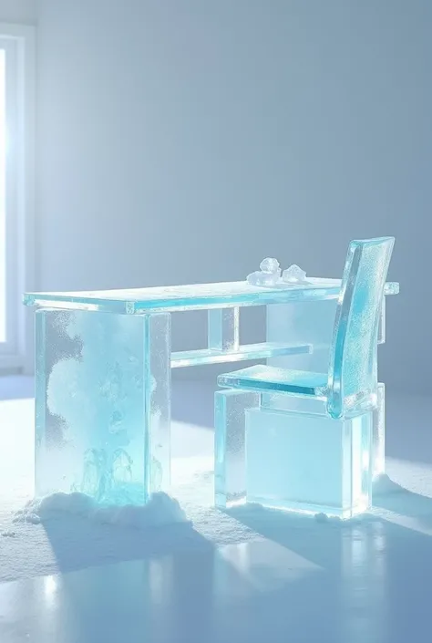 Ice integrated desk and chair