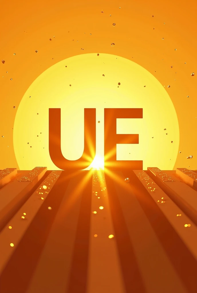 Make ue logo in which logo describing my company is about solar