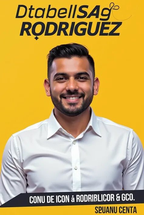 Create a simulation of an ESCA ballot in the IPN with cherry and white for the Candidate for the Student Presidency where the name of Carlos Issac Rodriguez Rodriguez stands out and uses the logo of his party, which is yellow with a donkey in black. in Spa...