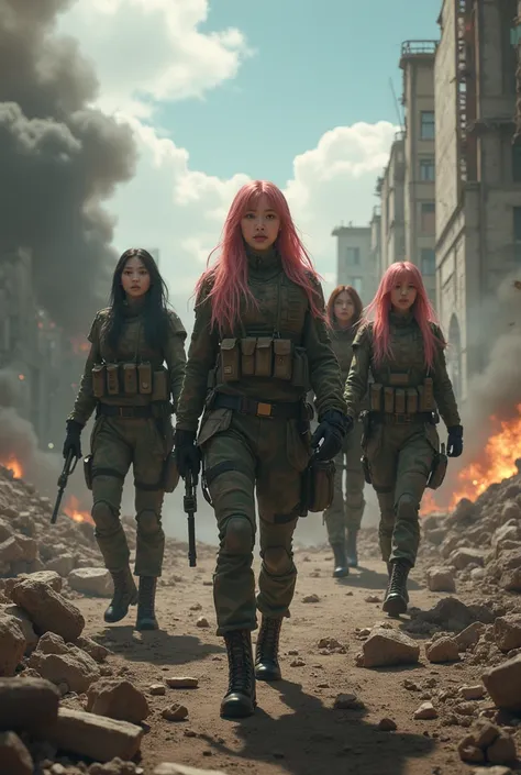 Blackpink en la guerra 