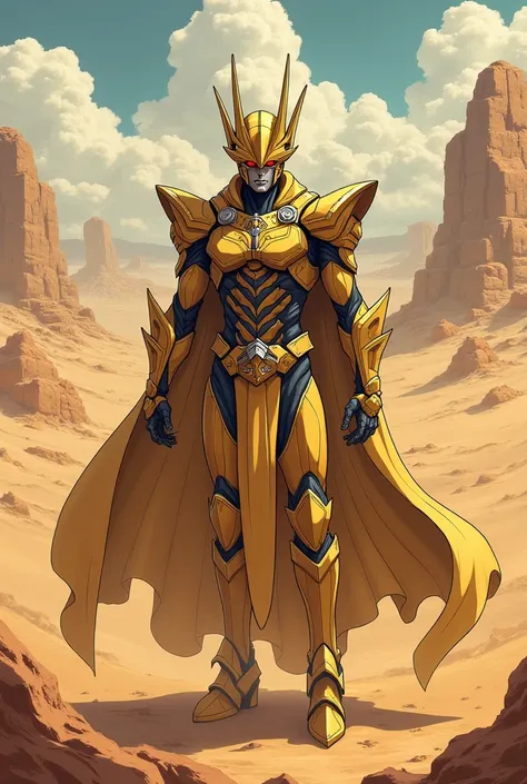 Kamen Rider inspired by Sand in anime style.