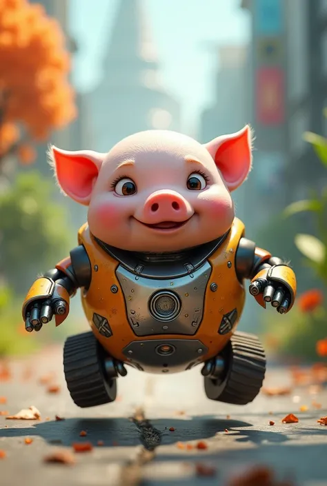 Bouncing Pig Robot