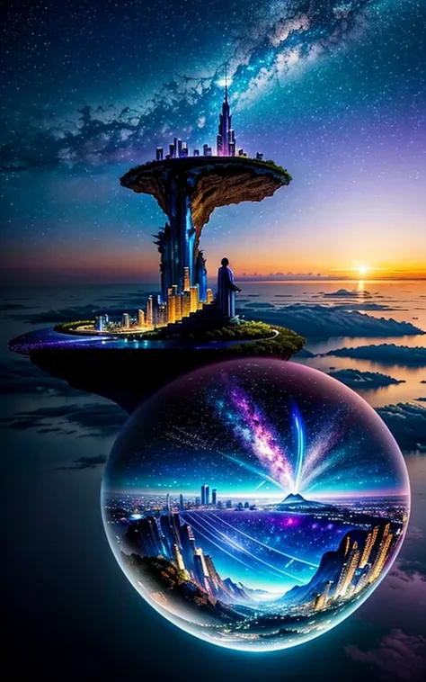 Spectacular views、 Future Cities 、god秘的、 Vivid 、 is glittering、 magic 、 surrealism 、god々、 amazing、Little Star, beautiful scenery, Inspiring Scenery, Spectacular Scenery ,Breathtaking Scenery , amazing風景, Emotionally Shaking Scenery,Charming landscape,Impre...