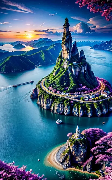 Spectacular views、 Future Cities 、god秘的、 Vivid 、 is glittering、 magic 、 surrealism 、god々、 amazing、Little Star, beautiful scenery, Inspiring Scenery, Spectacular Scenery ,Breathtaking Scenery , amazing風景, Emotionally Shaking Scenery,Charming landscape,Impre...