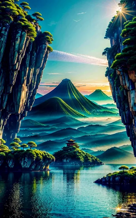 Spectacular views, Future Cities ,god秘的,  Vivid , is glittering, magic ,  surrealism ,god々Shii, 素晴らShii, The little star ,美Shii景色, Inspiring Scenery, Spectacular Scenery ,Breathtaking Scenery ,素晴らShii風景, Emotionally Shaking Scenery,Charming landscape,Impre...