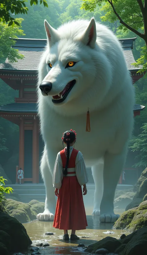 Inugami and a usable shrine maiden