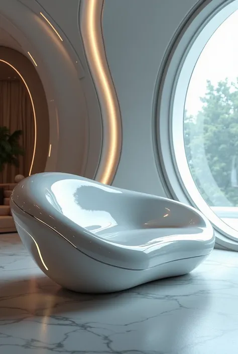 Futuristic sofa