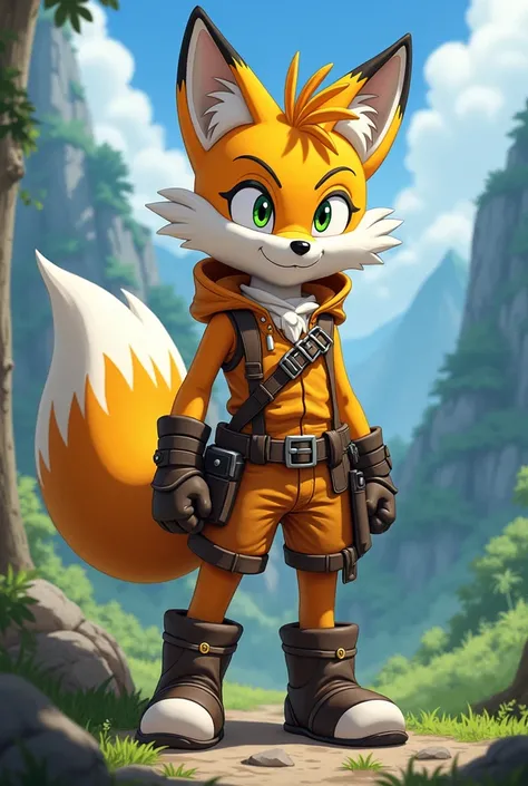 Tails the fox, Miles Prower, like Tanjiro komada