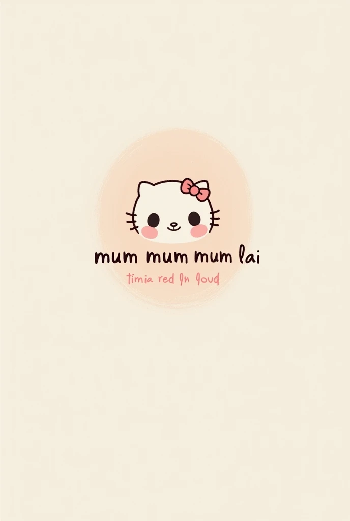 The Korean Neymama logo is a cute little bow with the words “Mum Mum Mum Lai”.
