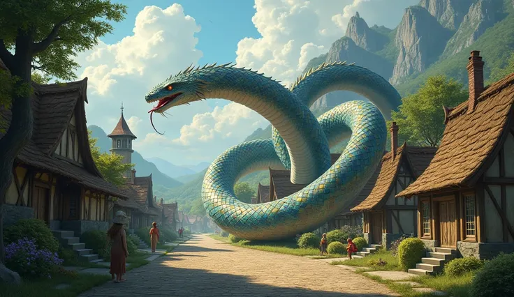 serpent a village 