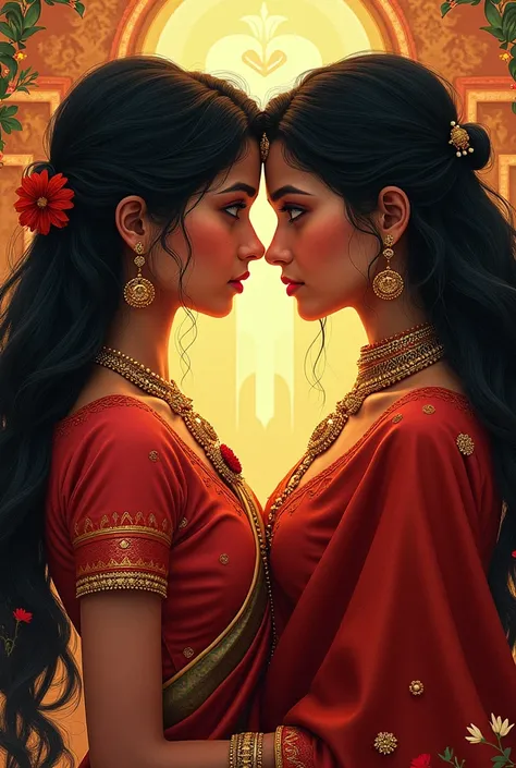 So there is a Indian story about a girl kriti and her sister kavita so kavita is the first born but there re twins thus kavita is very naive kind and extremely sweet and shy while kriti is the opposite so one day a guy named priyon came and won kavita hear...