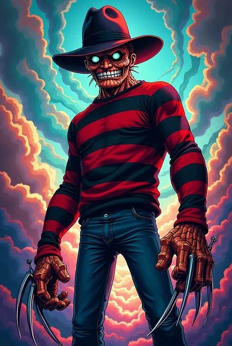 Freddy krueger al estilo one piece