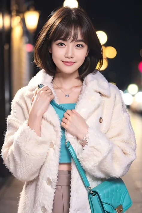 41
(         fluffy wave short bob cut     :1.23),                          1 girl, Alone,       , 8K images、Chest, bangs,    brown hair on the abdomen, Thin Nose、Moisturizing lips 、24 years old、 164 cm、 Big Eyes、Droopy eyes、 Teal Eyelids、                 ...