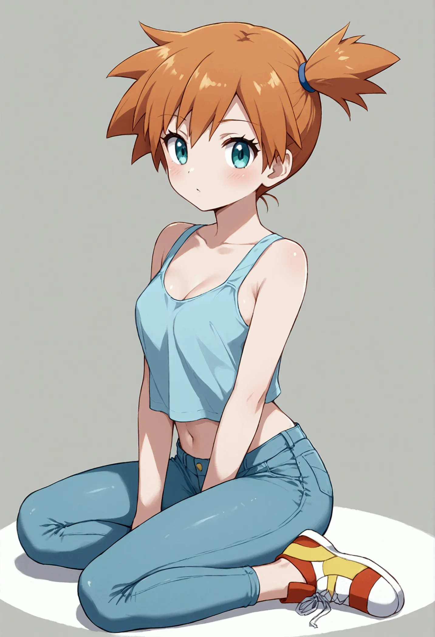 misty from pokemon, sexy, full body