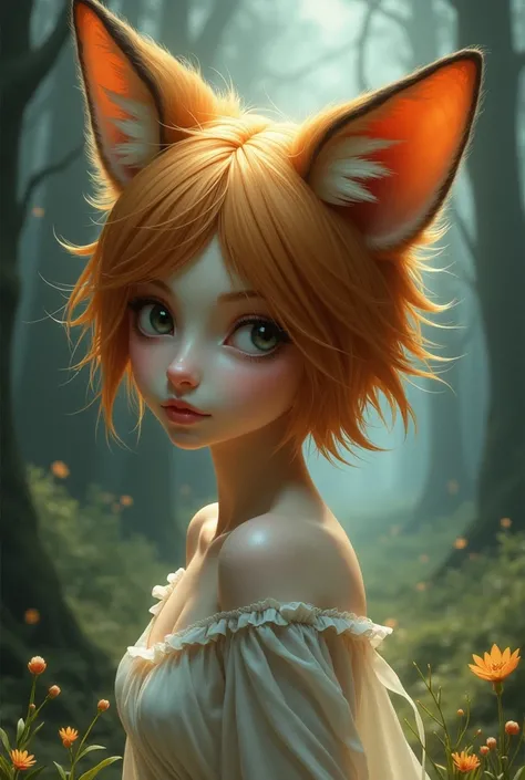 Human with fox ears