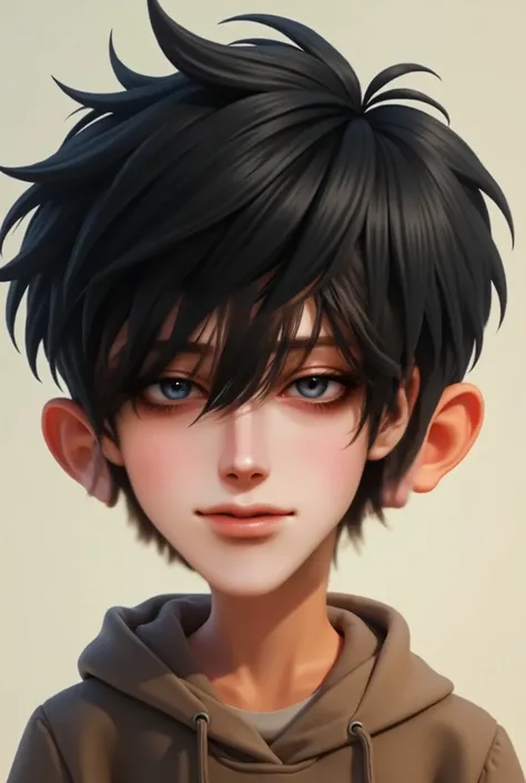 black haired boy 