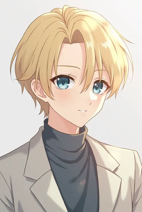 Until then: Style Digital art Nationality: Japanese Gender: Male Age:  weight: : 1.50 m Appearance:

face: heart, Soft cheekbones and delicate chin Eyes: light blue, Big and shiny, Long and curved eyelashes Hair:  Light Blonde , Round and short, Hair that ...