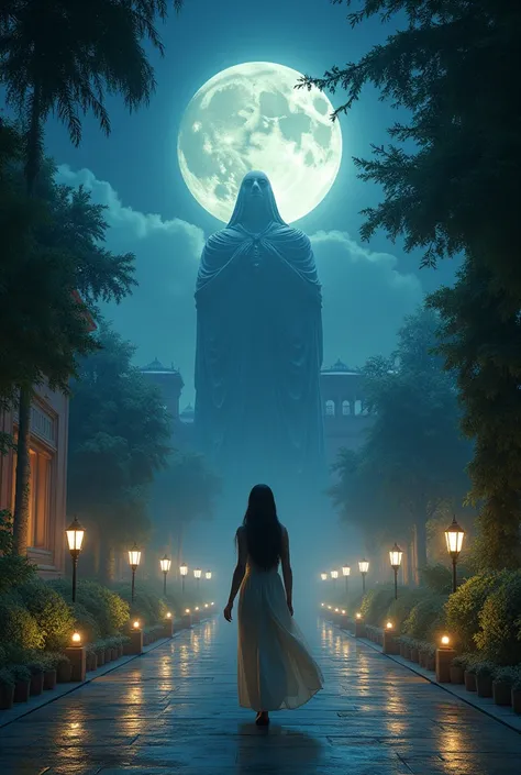 One day Mah Noor was walking in the garden of the palace. The moonlight was in the night sky and the lights were spreading throughout the garden. Suddenly there was a strange gust of wind and a mysterious figure appeared in the garden. It was a jinn, named...