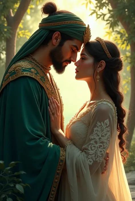  Jin promised and kept coming to Mah Noor for months. During these meetings, Shah Zaryab was captivated by Mah Noors wit, gentleness and goodness. He fell deeply in love with the qualities of the princess. But he knew that humans and jinns cannot meet.