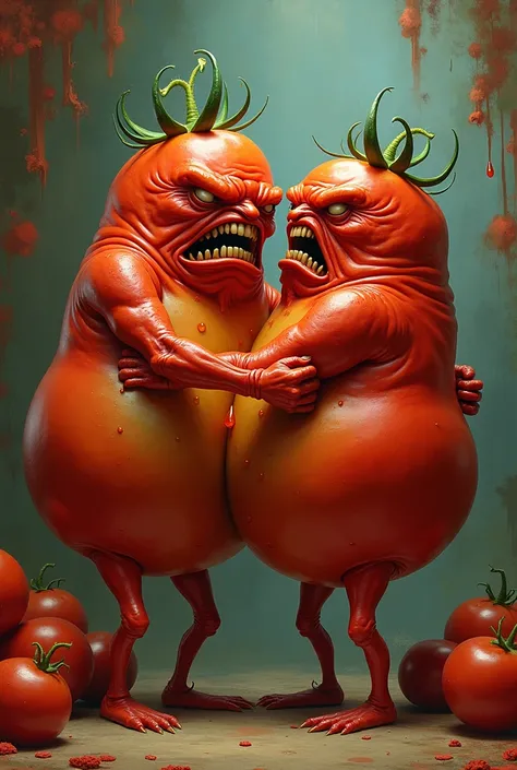 angry tomatoes have sex