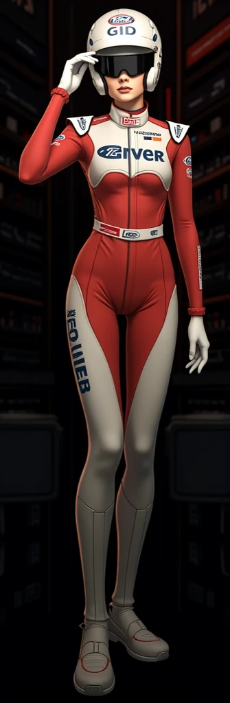 This character from the image, ford performance suit