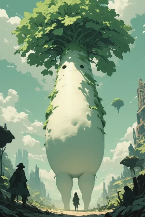 Surreal, Walking Daikon