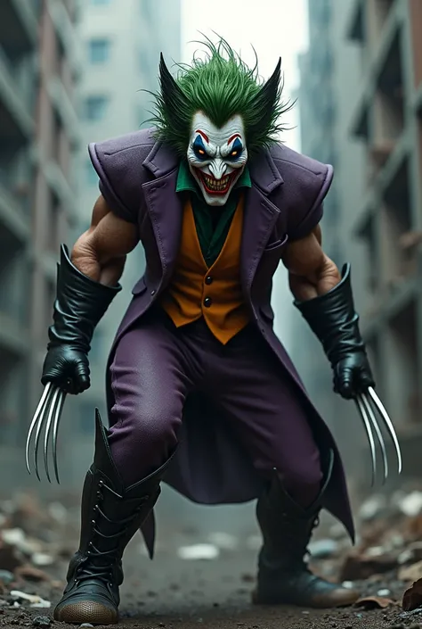 Merger between Wolverine and Joker.