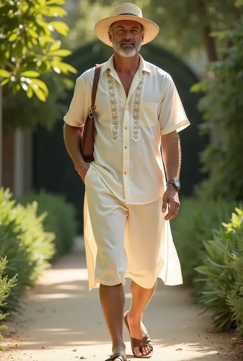 Man in summer dress 