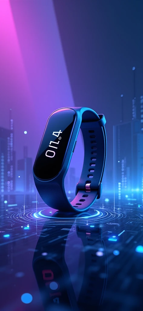 Create huawei 9 smartband wallpapper 