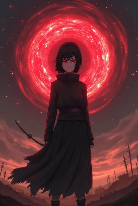 Sarada Uchiha awakening Mangenkyo Sharingan

